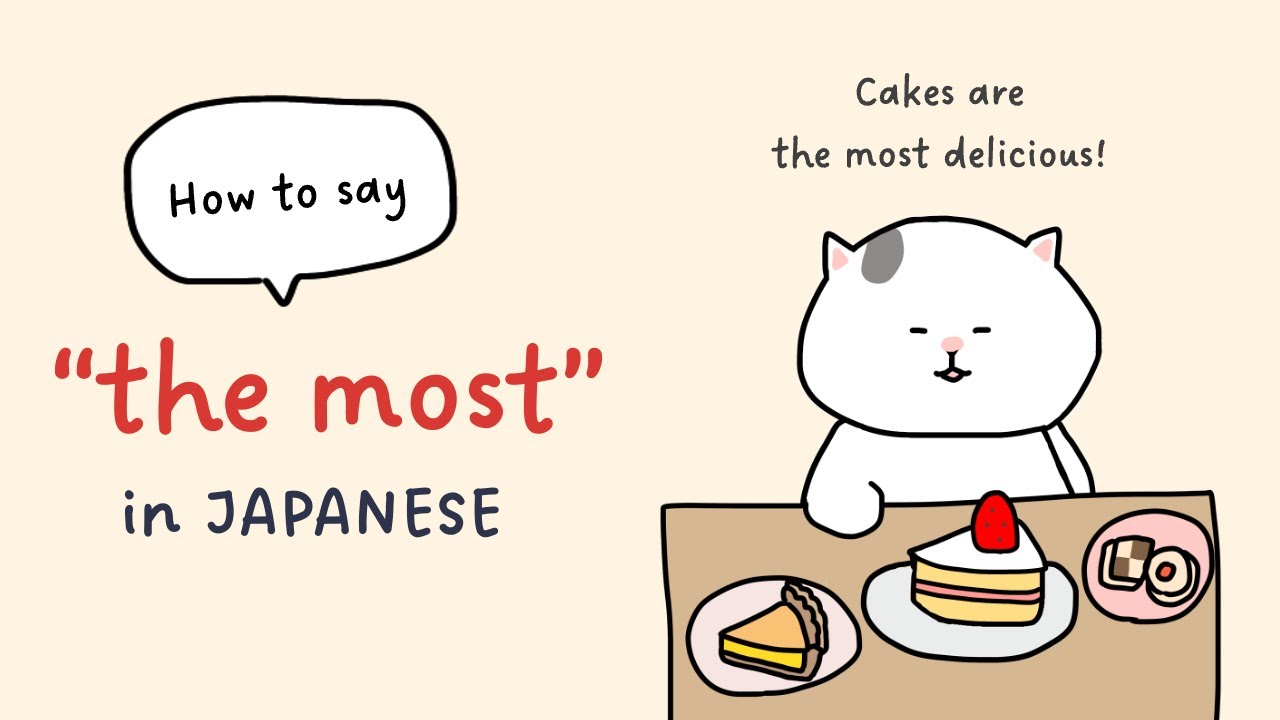 [GENKI Lesson 10] Comparison Among Three or More Items  in Japanese