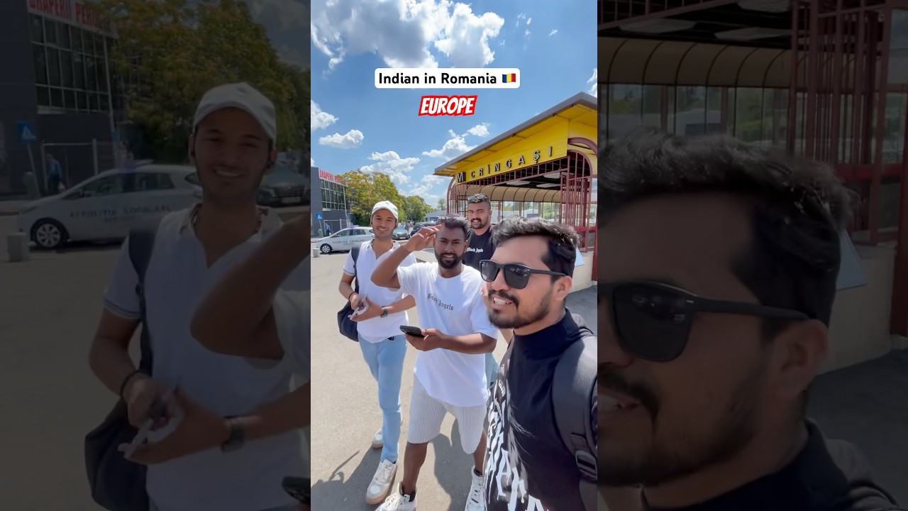 Indian in Romania 🇷🇴 || Full Masti Together 😊