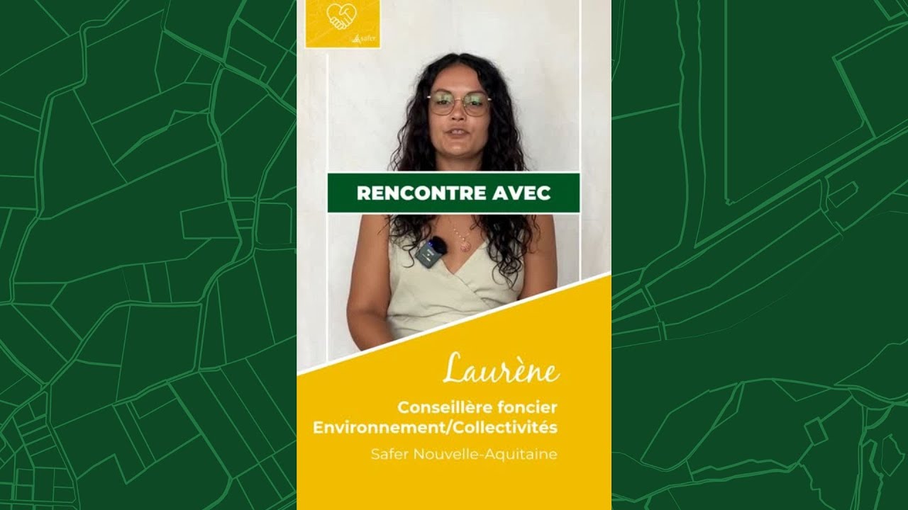 Laurène, conseillère foncier environnement/collectivité
