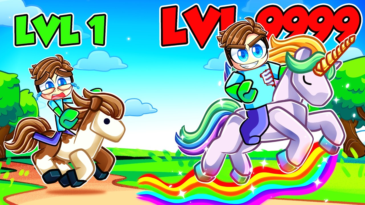 САМЫЙ БЫСТРЫЙ в Horse Race Clicker (roblox)