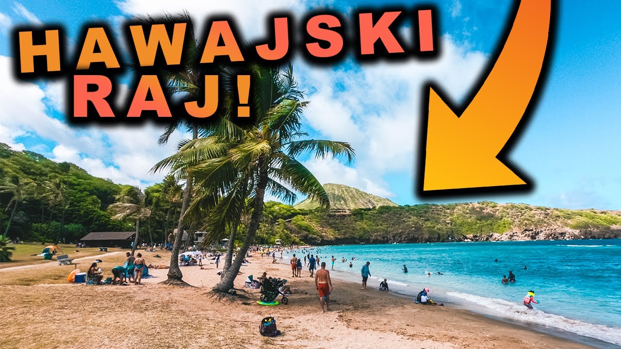 NAJPIĘKNIEJSZA ZATOKA na HAWAJACH? Snorkeling w Hanauma Bay. ENG SUB