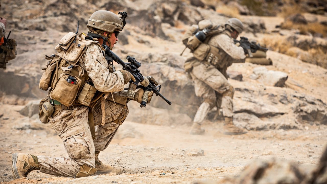 Marines most Realistic battlefield Training . Range 400
