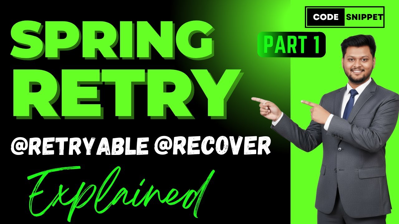 🚀 Spring Retry: объяснение | @Retryable и @Recover &mdash; простые решения (с реальными примерами) ✅ | ...