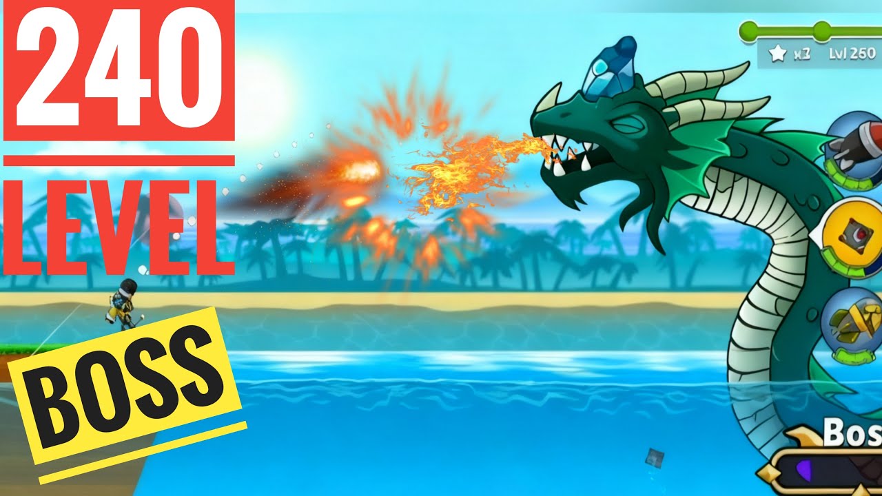 FIGHT AGAINST DRAGON‼️Boom Stick: Bazooka Puzzle lavel 240