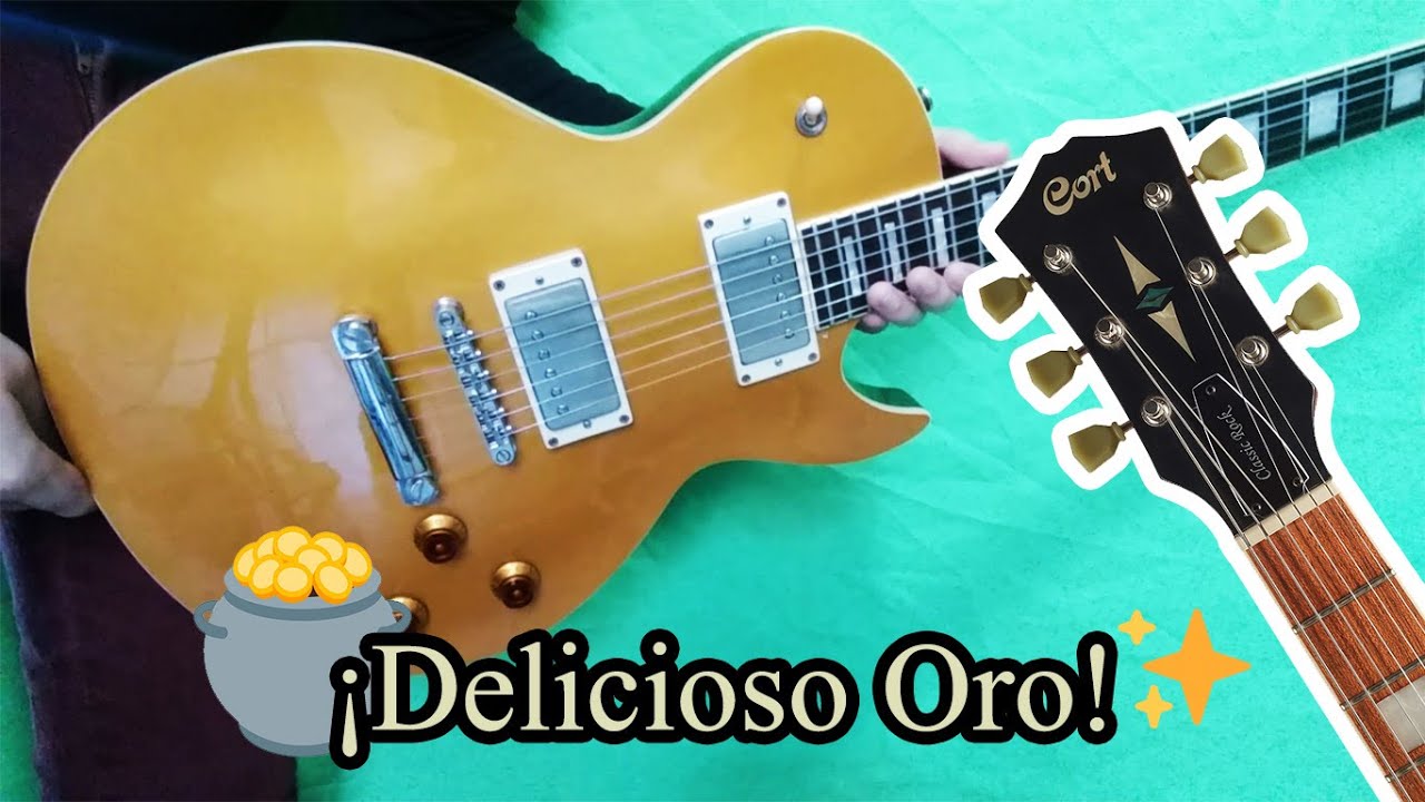 ¿La famosa Epiphone Killer? Cort CR 200 Gold Top / Analisis a Fondo (Review)