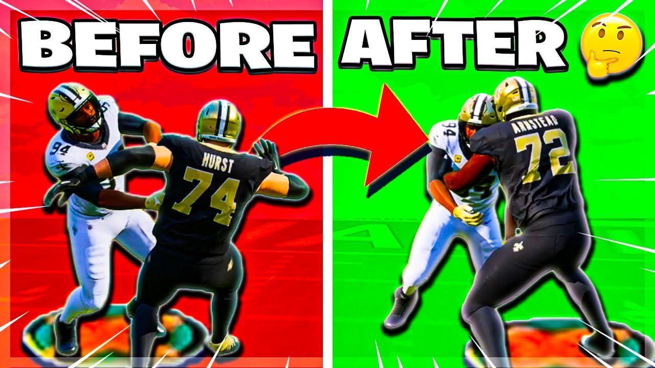 THE BEST ABILITY SETUP FOR YOUR OFFENSIVE LINE IN MADDEN 22 (HOW TO MAKE YOUR OFFENSIVE LINE BETTER)