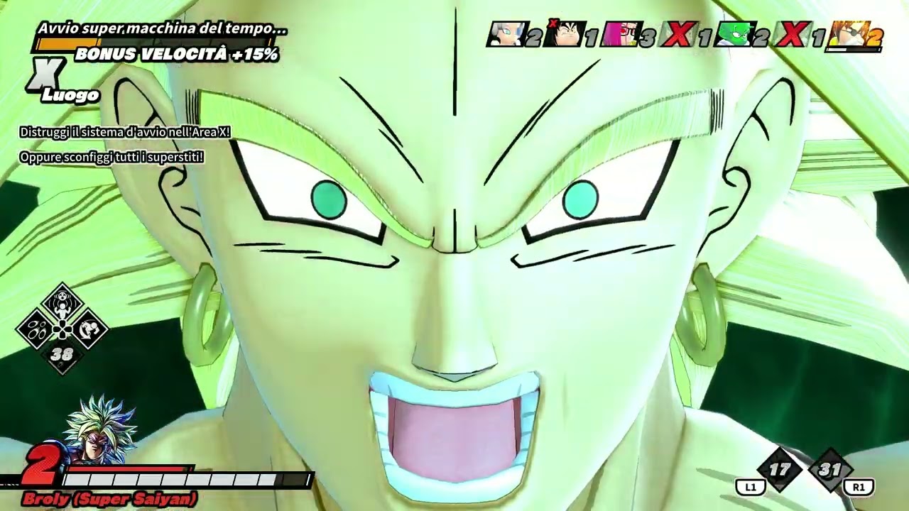DRAGON BALL THE BREAKERS: Broly (Z) loves giving gifts to others