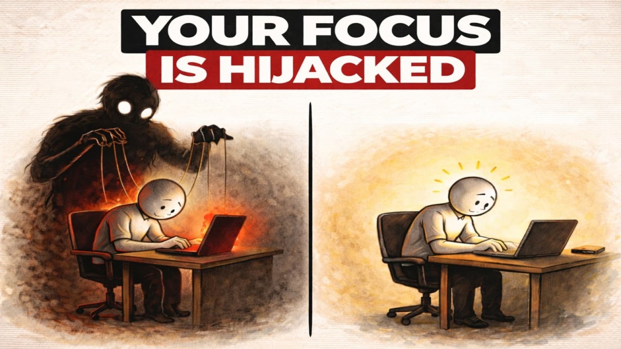 How to Rewire Your Brain for Absolute Focus (Dopamine Desensitization Explained)