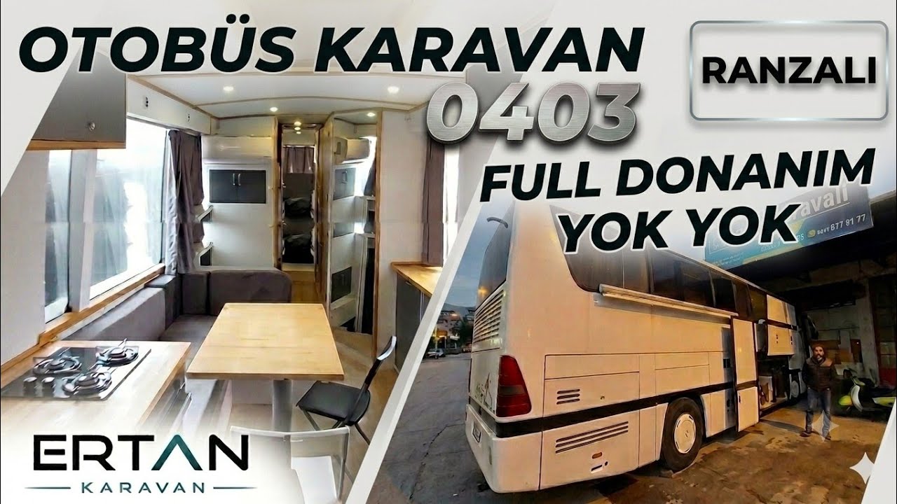 OTOBÜS KARAVAN MERCEDES 0403 ( TAM DONANIM)