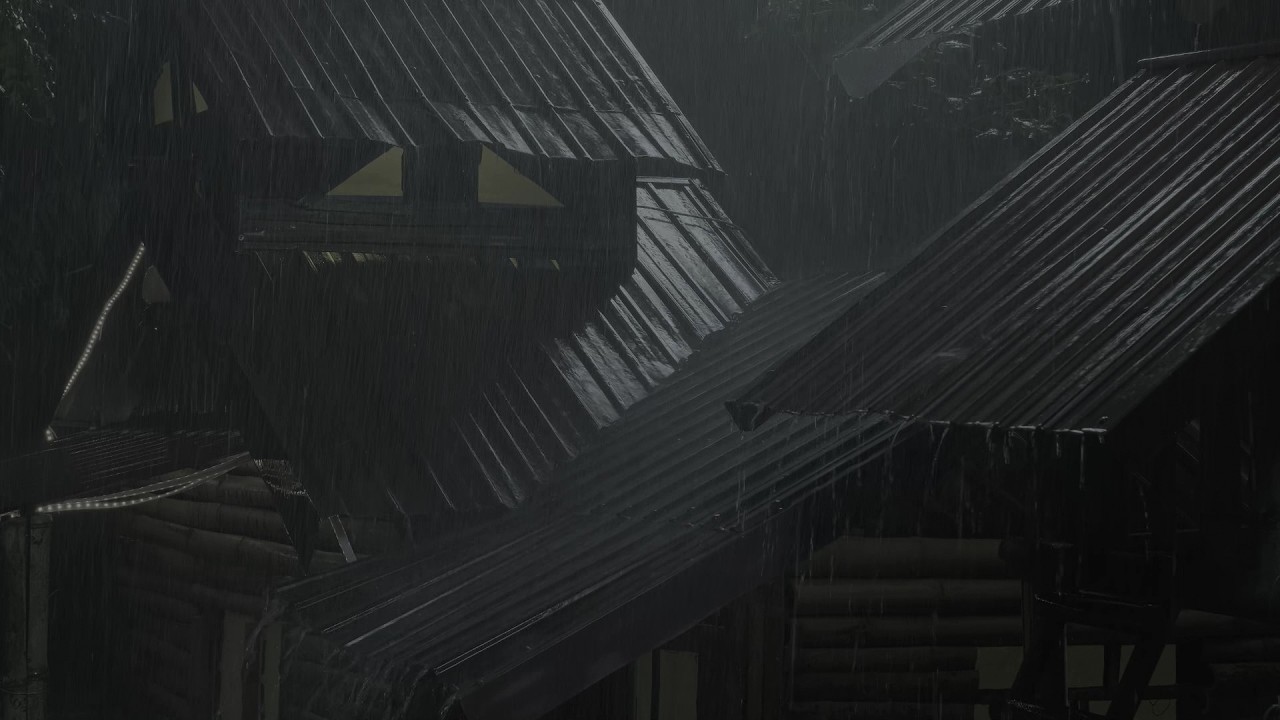 Fall Asleep in Under 6 Minutes | Soothing Rain on Tin Roof for Sleeping