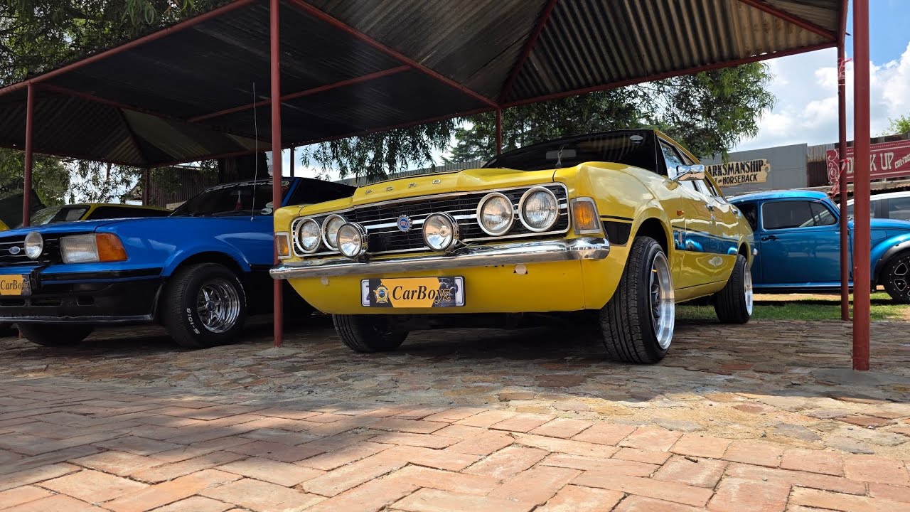 Vimal's Cortina GT during the Cowboy Town Car Show 🔥Stunning Classic Cars #ferrocsa