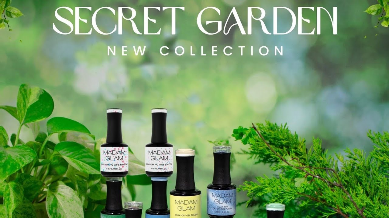 NEW Madam Glam Secret Garden Collection | Spring Gel Colors