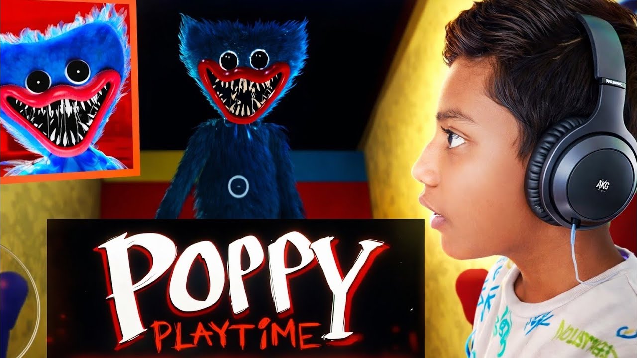 Poppy Playtime Chapter 1 horror full gameplay (This Game Is Not For Kids!)