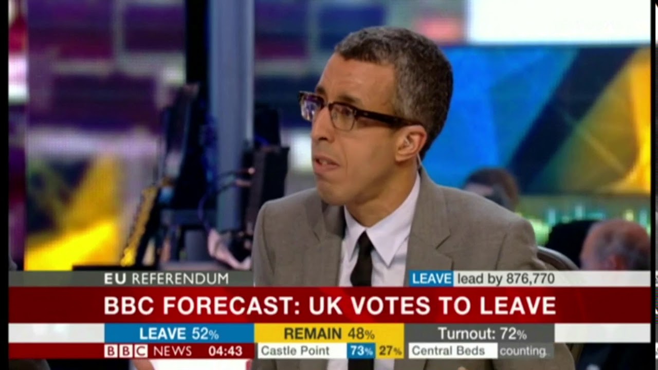 BBC EU Referendum 2016: UK Votes Out - 23rd June 2016