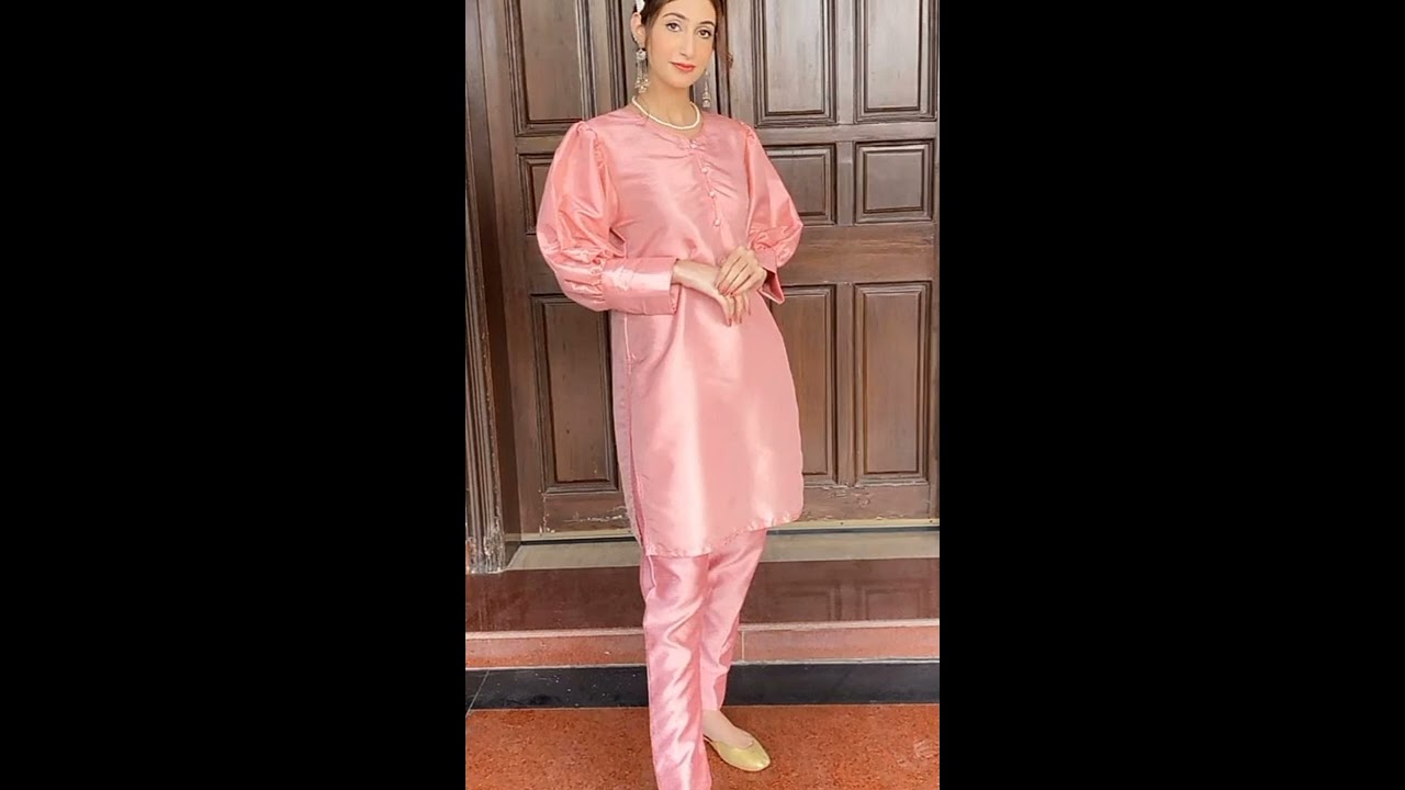 Raw Silk Elegant dresses 2024..