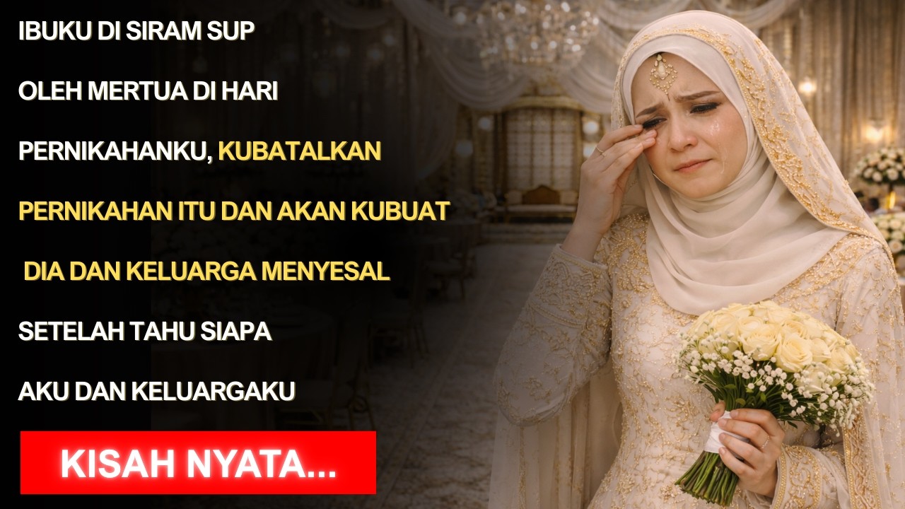 IBUKU DISIRAM SUP OLEH MERTUA DIHARI PERNIKAHANKU, KUBATALKAN PERNIKAHAN, KU BUAT MEREKA MENYESAL.!
