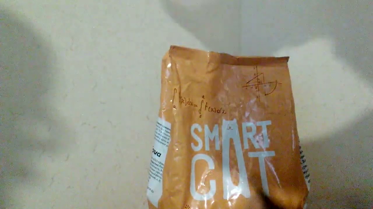 Распаковка   Для кошек   Корм для кошек смарткат VID 20220527 173421