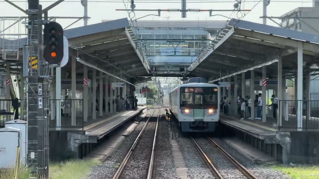 [Front view-4K] Higashi-murayama→Kokubunji (Seibu-kokubunji line)
