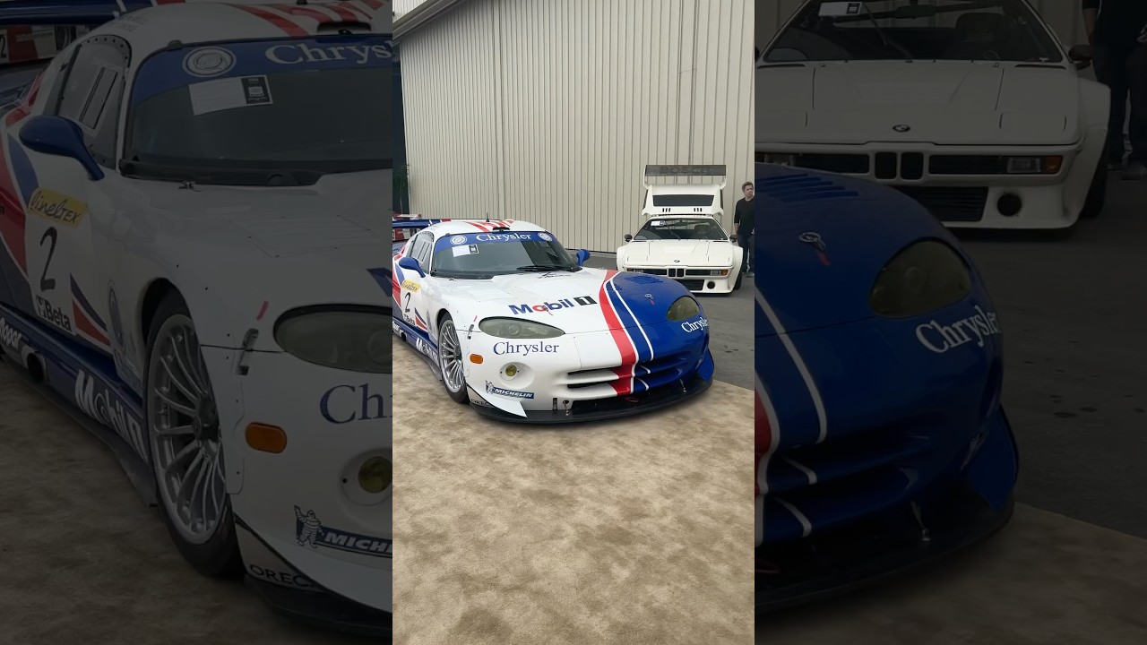 1999 Chrysler Viper GTS-R Oreca SPOTTED during Monterey Car Week!!