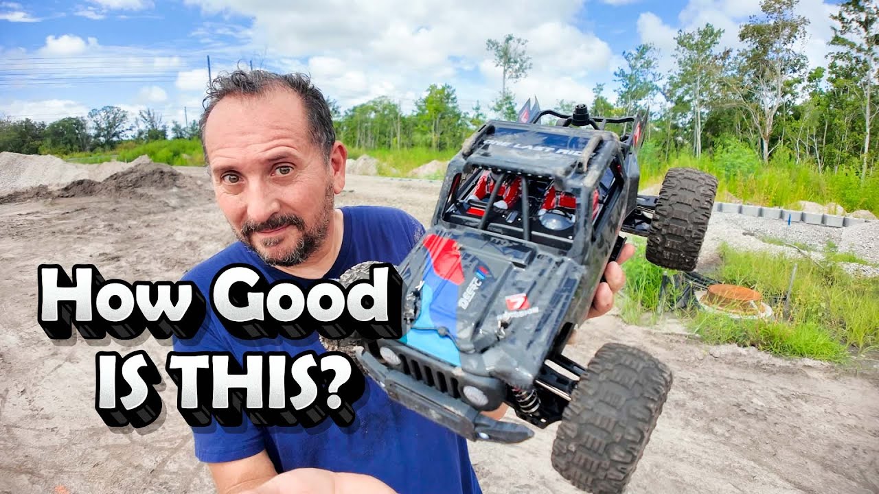 DEERC 1/10 BRUSHLESS RC CARS FOR ADULTS Review | 60 KMH OFF-ROAD BEAST | Doug & Niki