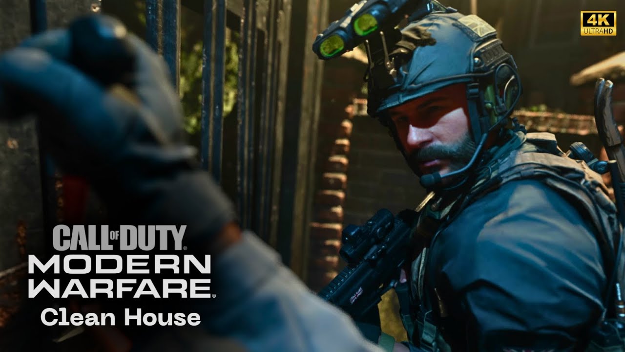 REALISM MODE IS INSANE! 🤯 'Clean House' | COD Modern Warfare 2019 4K 60FPS