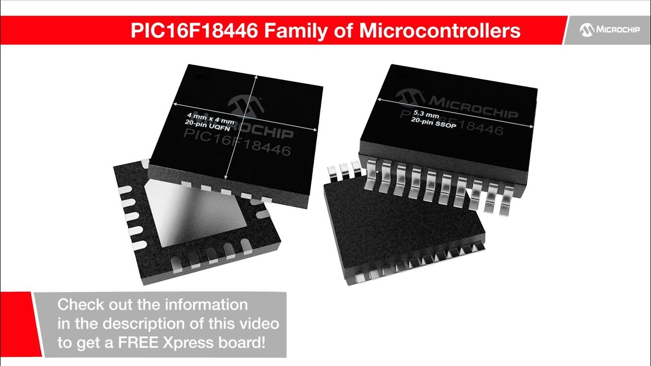 PIC16F18446 Family of Microcontrollers