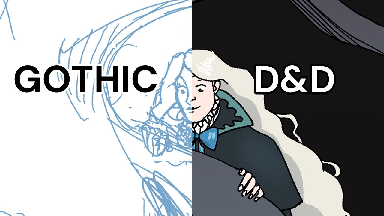 Bringing two gothic horror D&D ocs to life