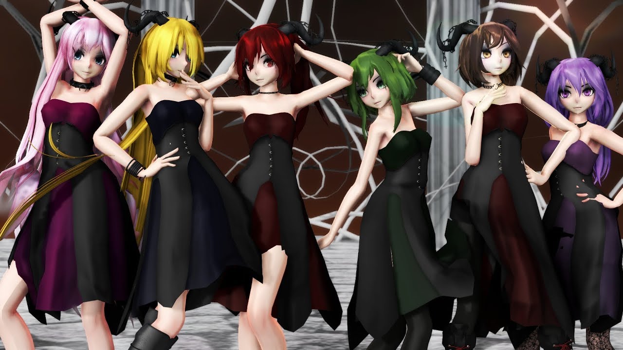 【MMD】アウターサイエンス / Outer Science // Luka, Lily, CUL, Gumi, Meiko, Yukari //