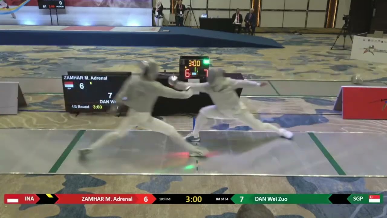 Asian Champs 2025 SMS - L64 - Adrenal Zamhar INA v Dan Wei Zuo SGP