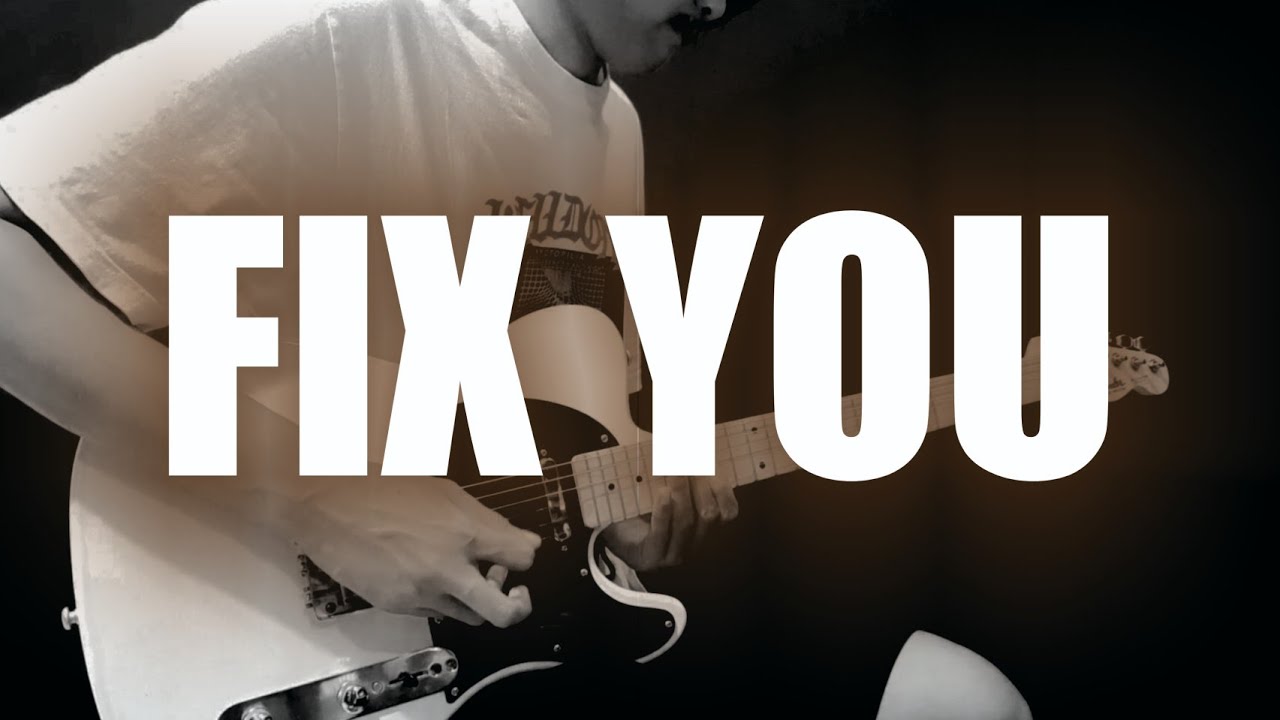 Coldplay - FIX YOU | Instrumental Cover With Lyrics | 2021