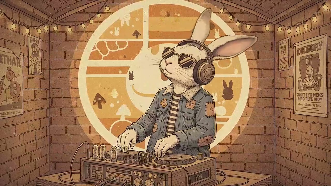 Rhythms of Euphoria | Groovy Deep House Mix: Cartoon Rabbit DJ Vibes