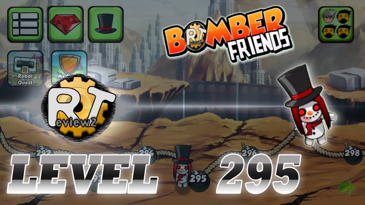 Bomber Friends -  Single Player Level 295 With Tips