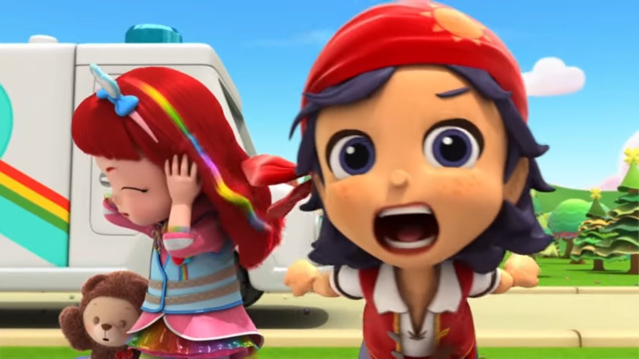 Rainbow Ruby - Uma Chuva Dura - Full Episode🌈 Kids Animation & Songs 🎵