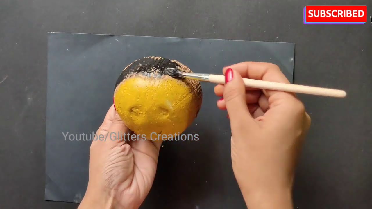How to make Coconut Doll at Home | DIY Doll making tutorial | Coconut Shell Craft Ideas