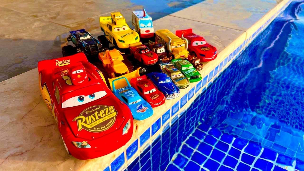 Обзор игрушек Disney Pixar Cars | Молния Маккуин, Финн Макмиссл, Мак, Док Хадсон, Круз Рамирес