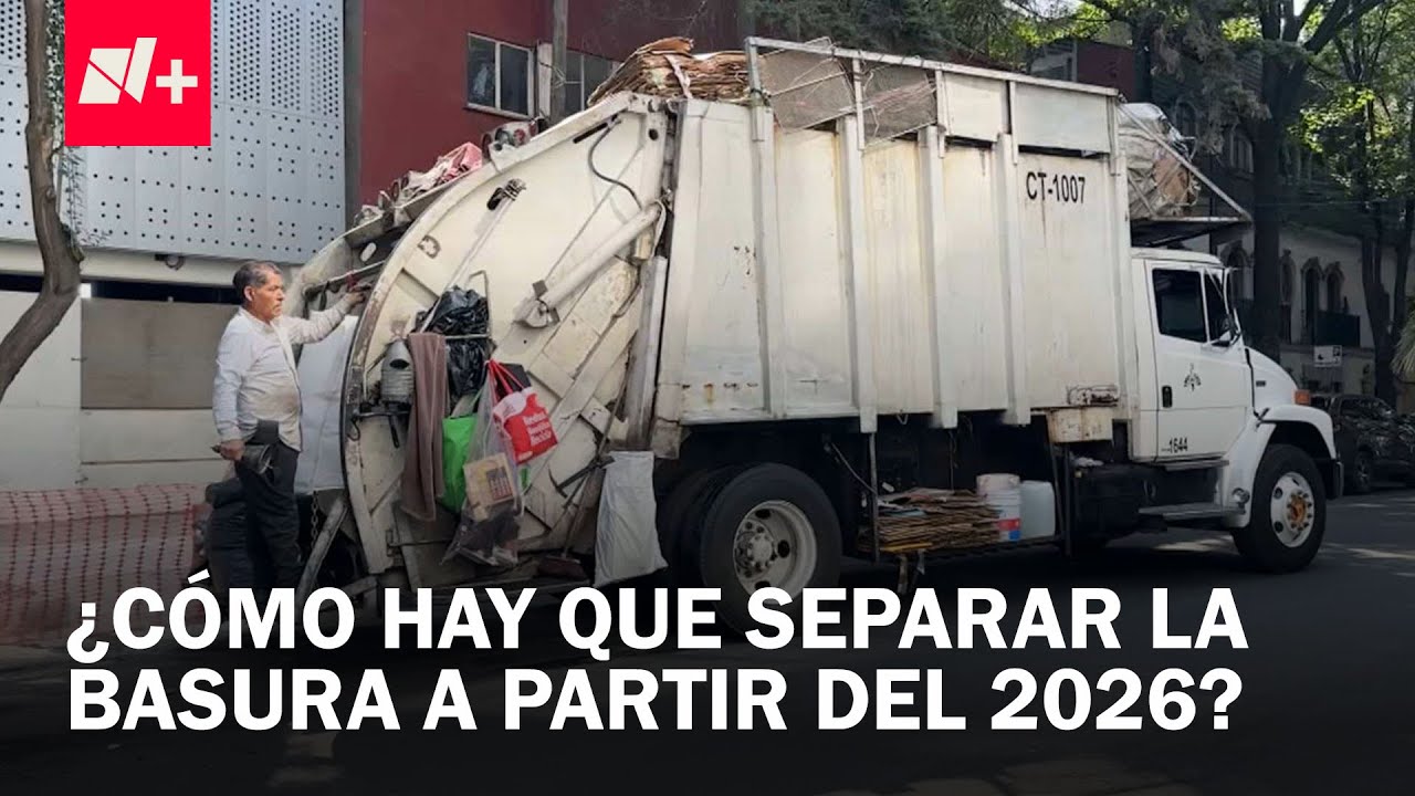 Tirar la Basura Ya No Será Tan Fácil en la CDMX: Así Tendrás Que Separar los Residuos - En Punto