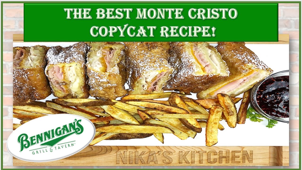The BEST Monte Cristo Recipe Ever! (Bennigan's Copycat Recipe)