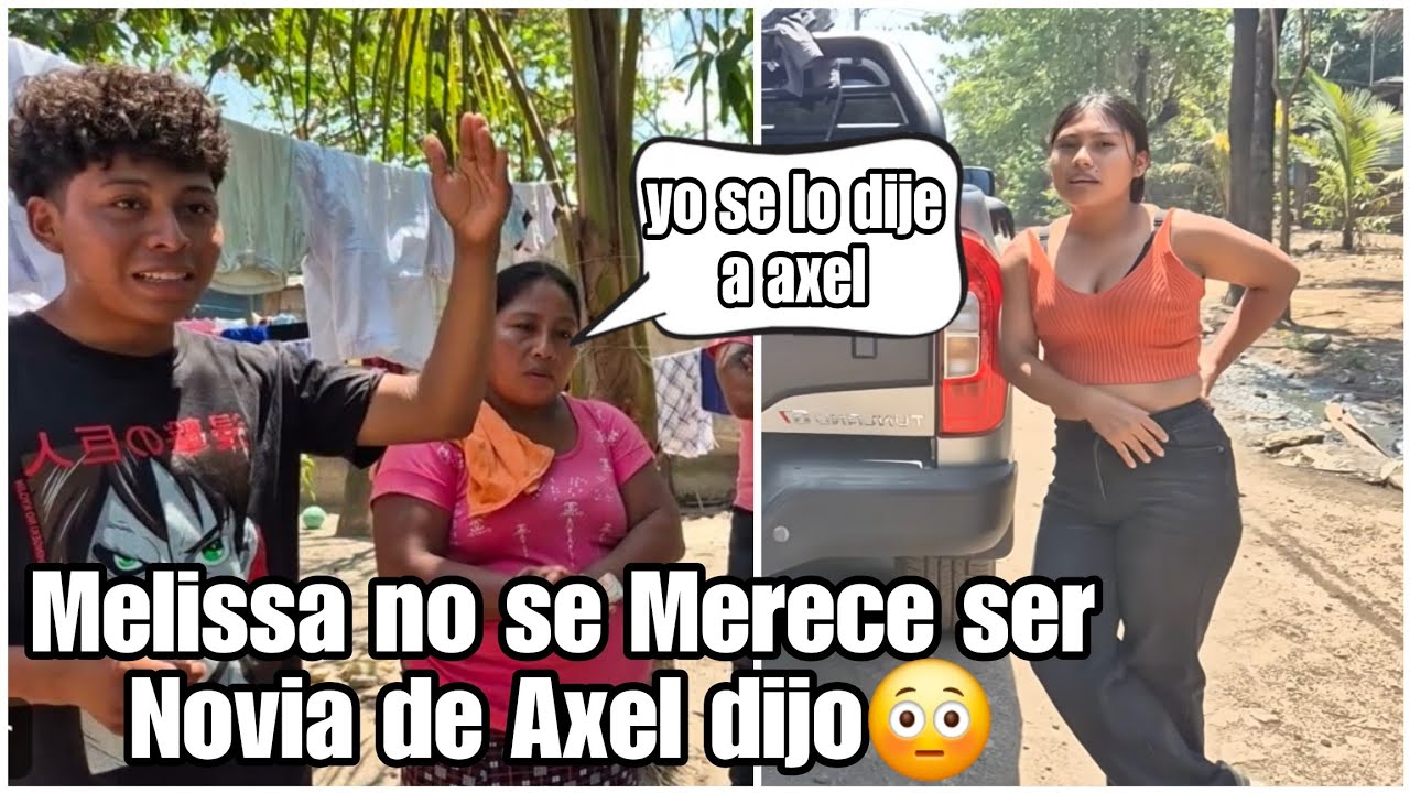 Melisa pens&oacute; que Axel la iba a Rogar por hacer sus Berrinches sin Imaginar que ni le Importa🤣