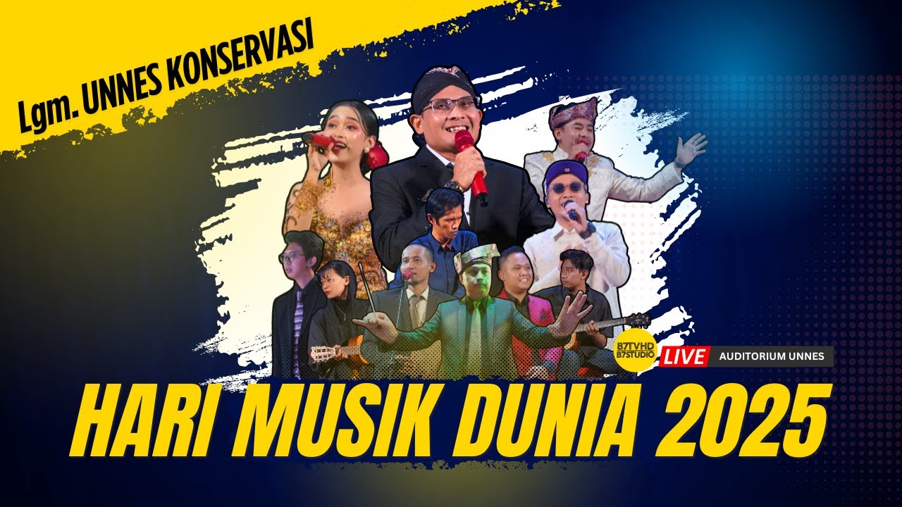 Lgm.  UNNES KONSERVASI #HARIMUSIKDUNIA2025