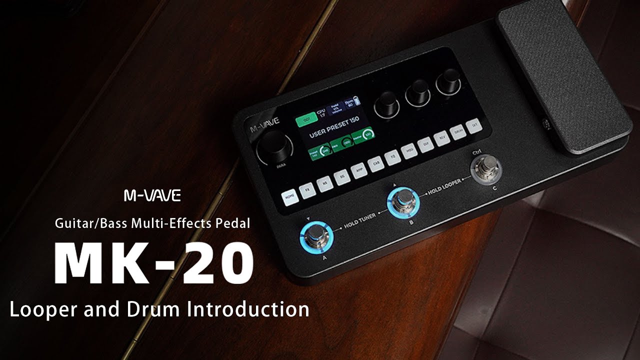 Введение в функции M-VAVE MK-20 LOOPER и DRUM
