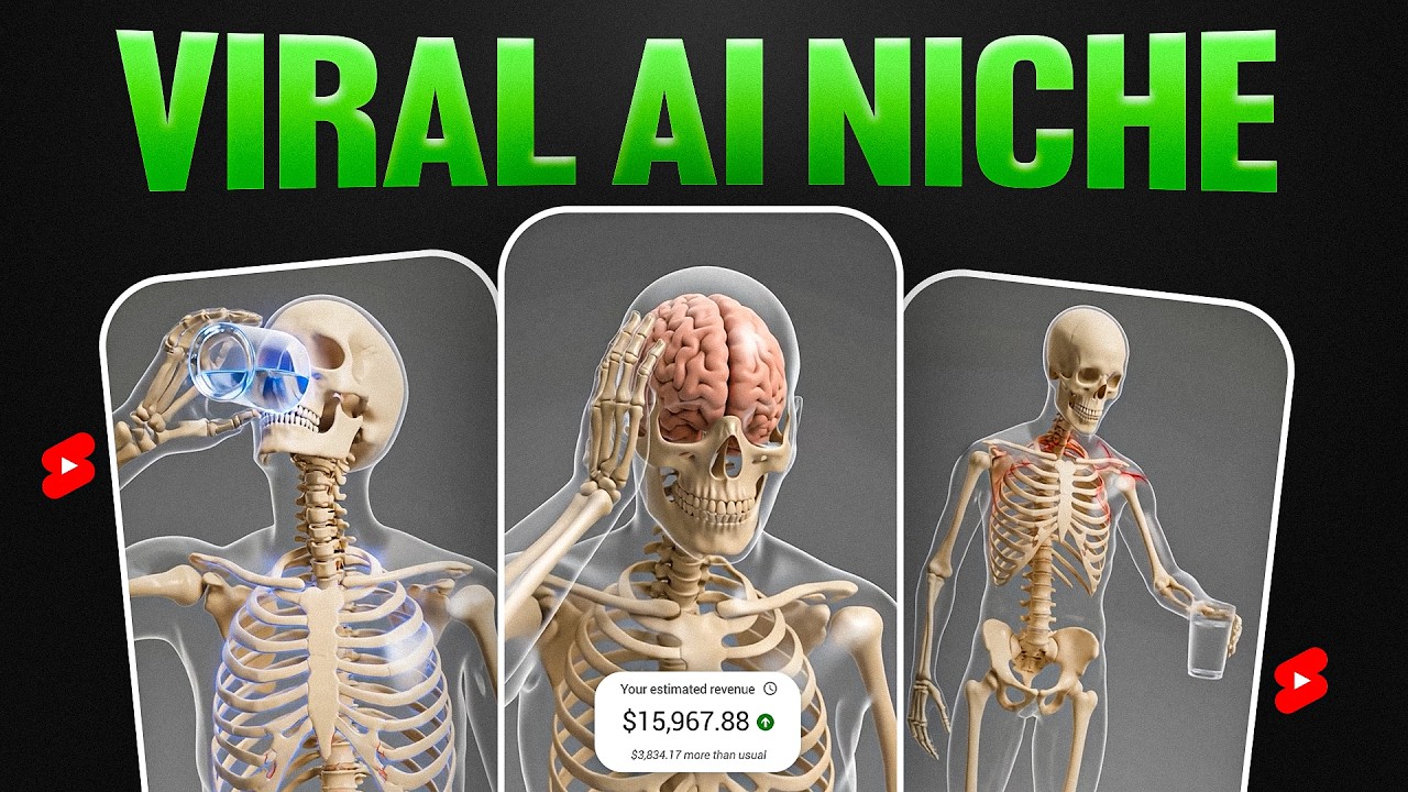 How To Make AI Skeleton Videos Like Dr Data (Viral Health Niche) 💀🔥 Free & Easy Method