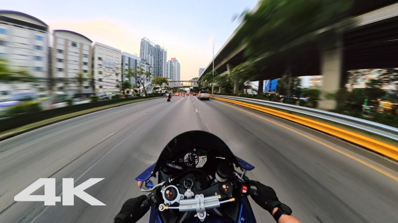 R6 ขี่แค่สองเกียร์ เสียงหวานกว่านี้มีอีกไหม [4K] 🔊