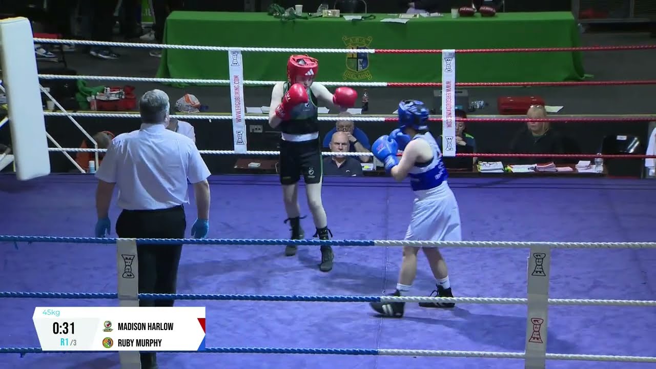 2024 National BG3 Championship: 45kg Madison Harlow (Celtic Eagles) v Ruby Murphy (Gorey)