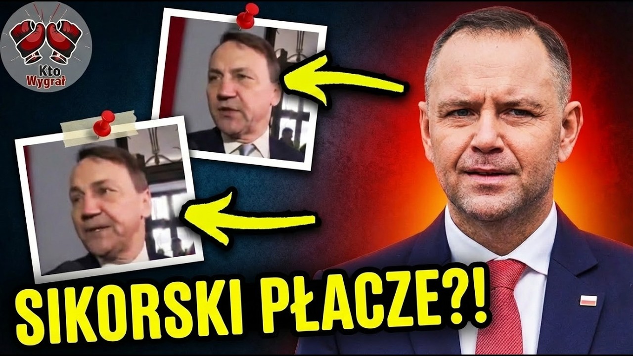 Sikorski NAGLE Popłakał Się Przez Nawrockiego! Dziwne Zachowanie Ministra Na Wizji!