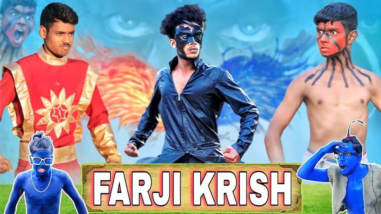Farji Krrish Comedy Video || Farji Krish || Comedy Video 2024 || Real Top Return