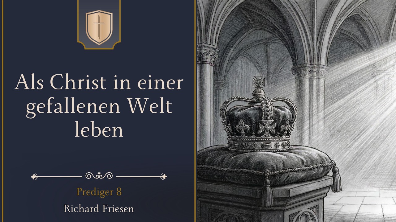 Als Christ in einer gefallenen Welt leben (Prediger 8) - Richard Friesen