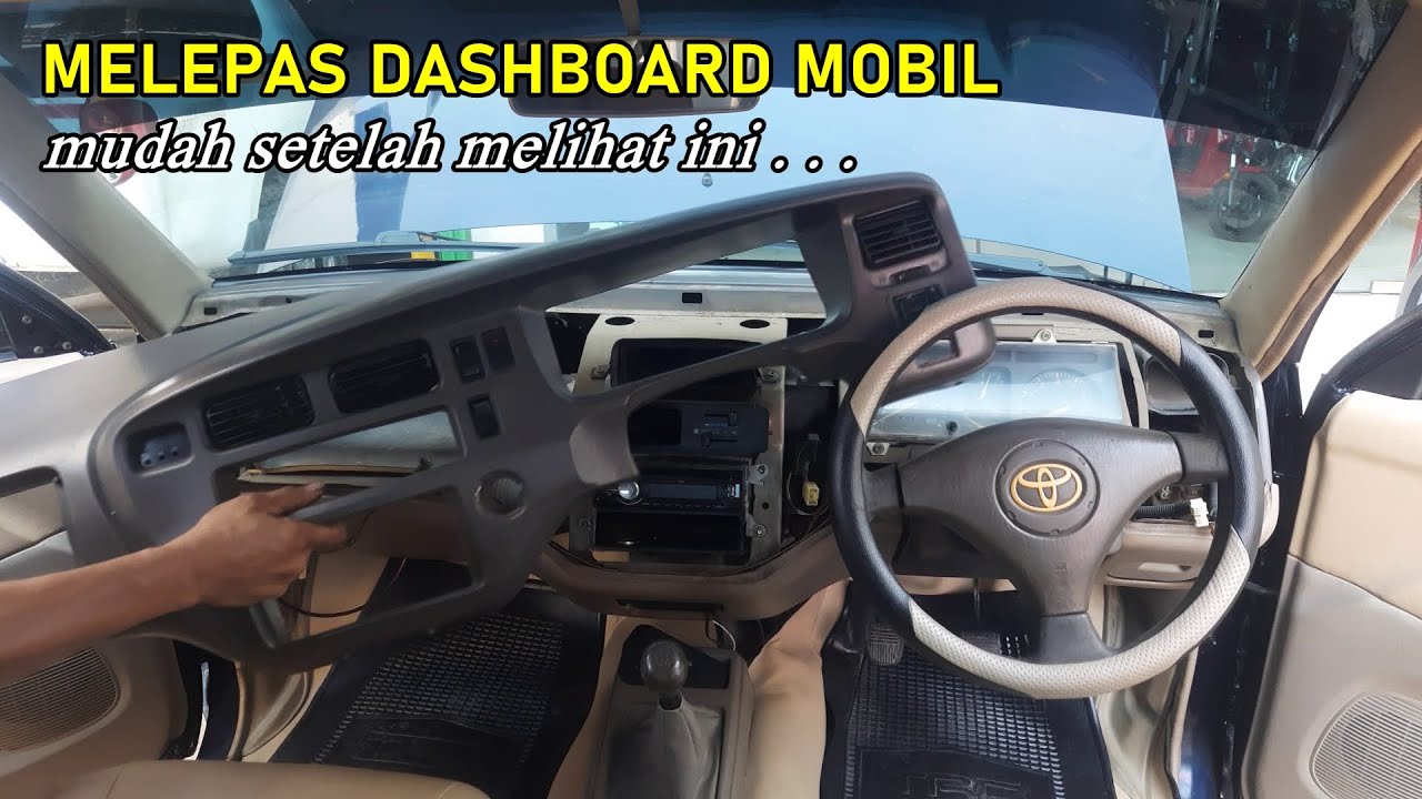 Cara lepas Dashboard mobil Kijang LGX