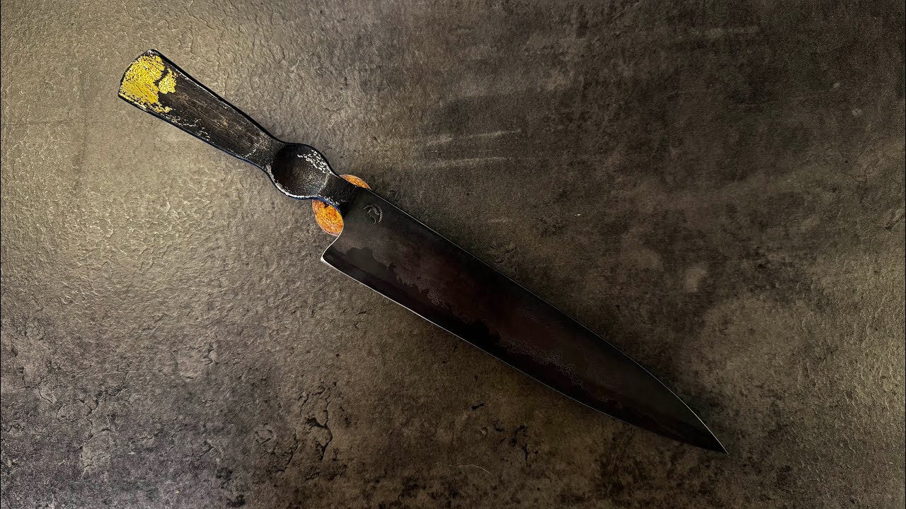 Silent cutting with Silas Damascus gyuto