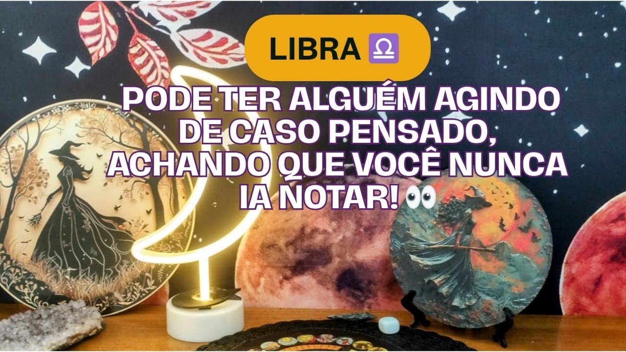LIBRA ♎️ ISSO NÃO DÁ MAIS PRA IGNORAR 😳 VOCÊ SENTIU, E AGORA VIROU CERTEZA!