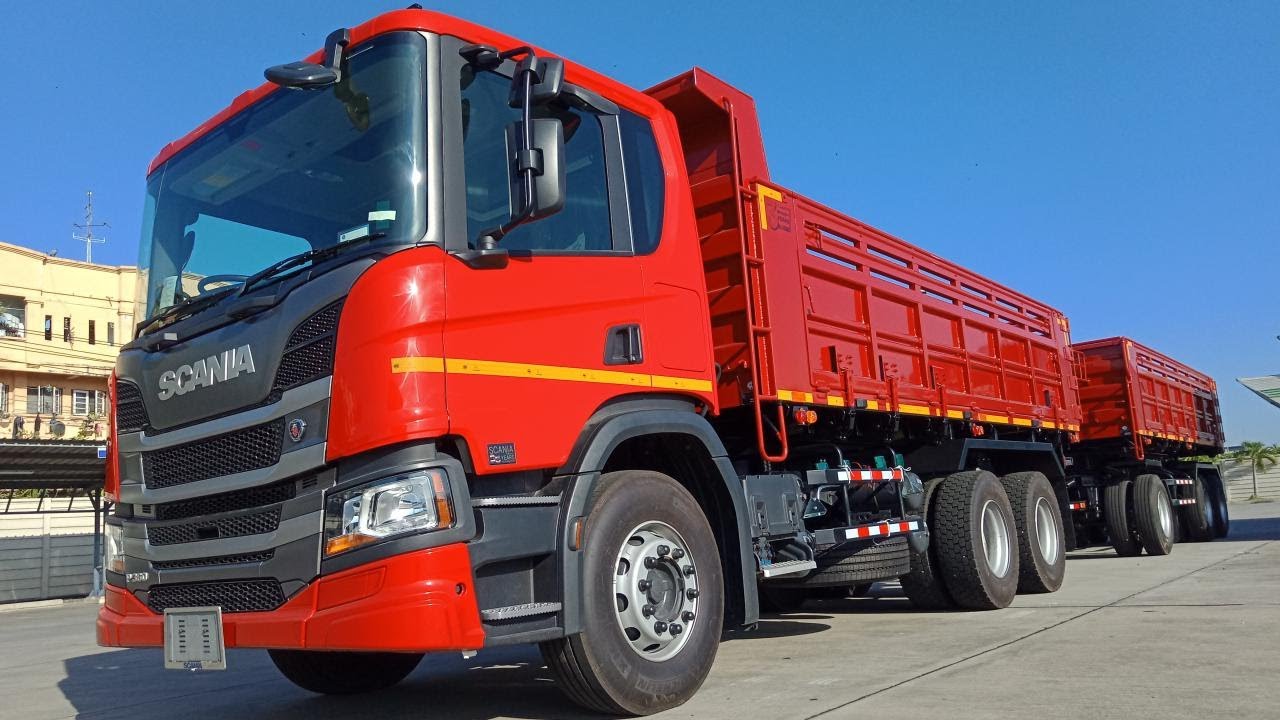 Scania P 360 6X4 NTG Rigid Truck + Full Trainer